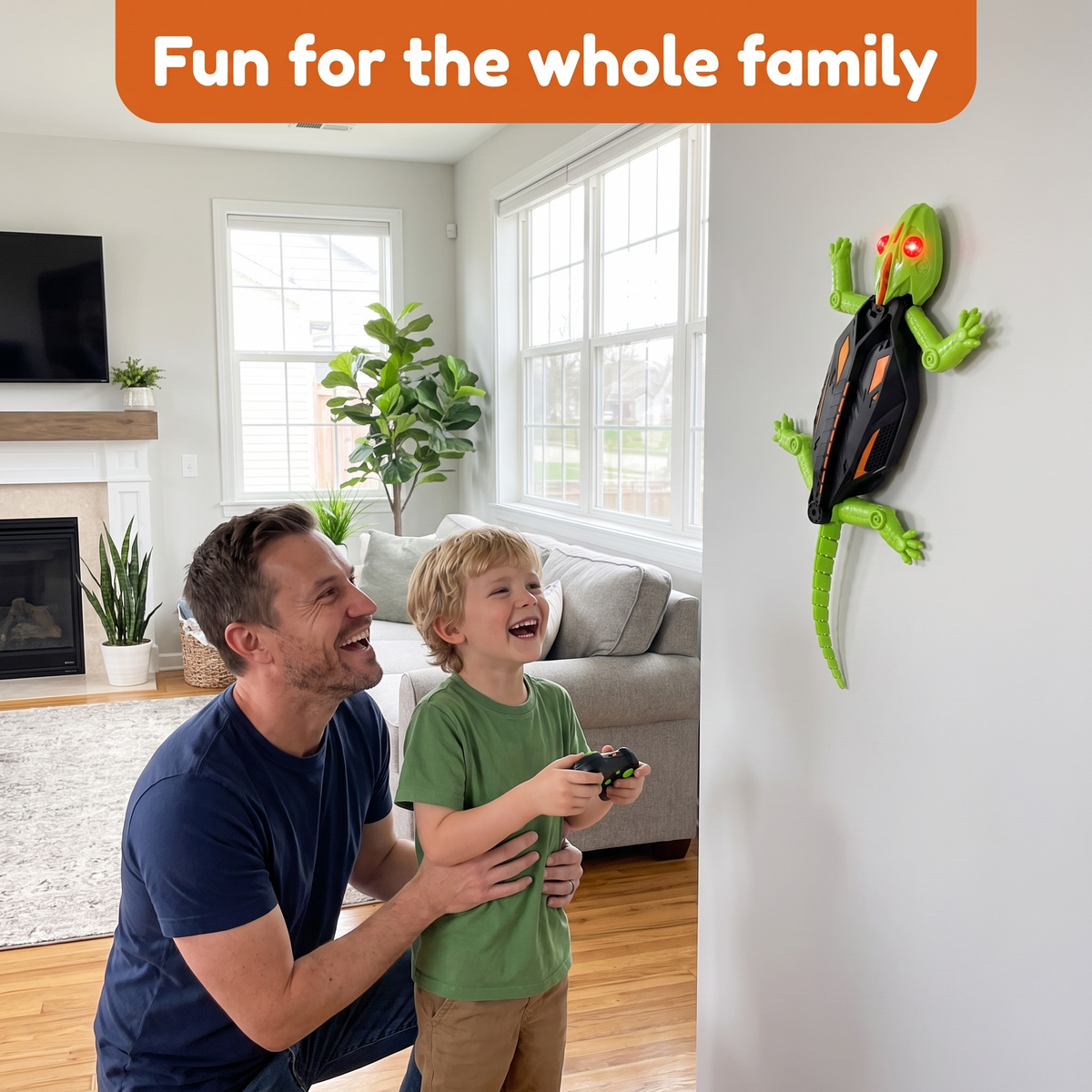Gets the whole family laughing